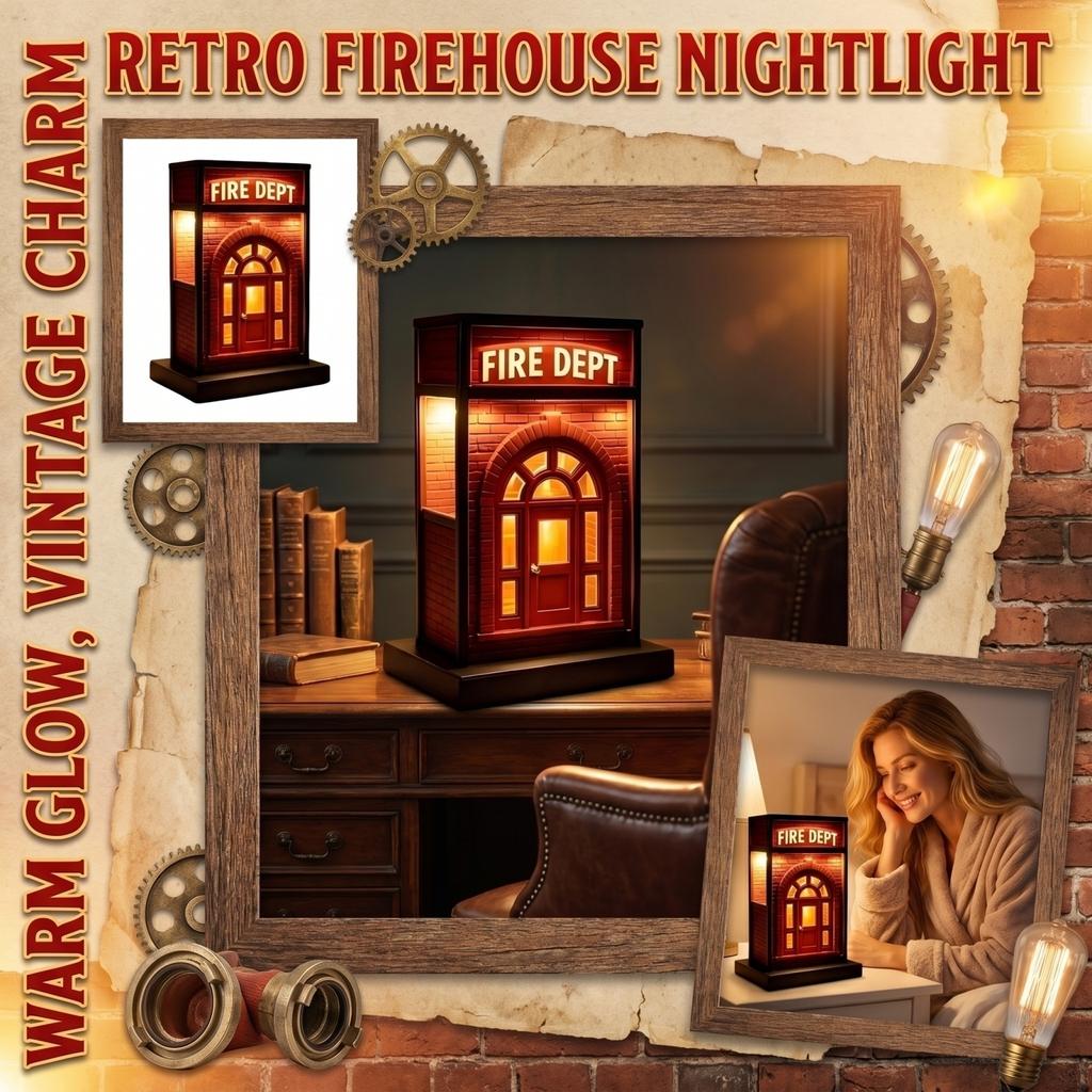 Retro Night Light, Desktop Decorative Ornaments