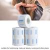 5 Rolls Neck Strips White Professional Stretchy Barber Neck Strips Paper Hairdressing Tool for Hair Cutting