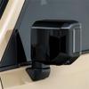 For Toyota Land Cruiser 250 Prado LC250 2024 Black Rear Side Door Mirror Decorative Cover Trim Exterior Car Accessories