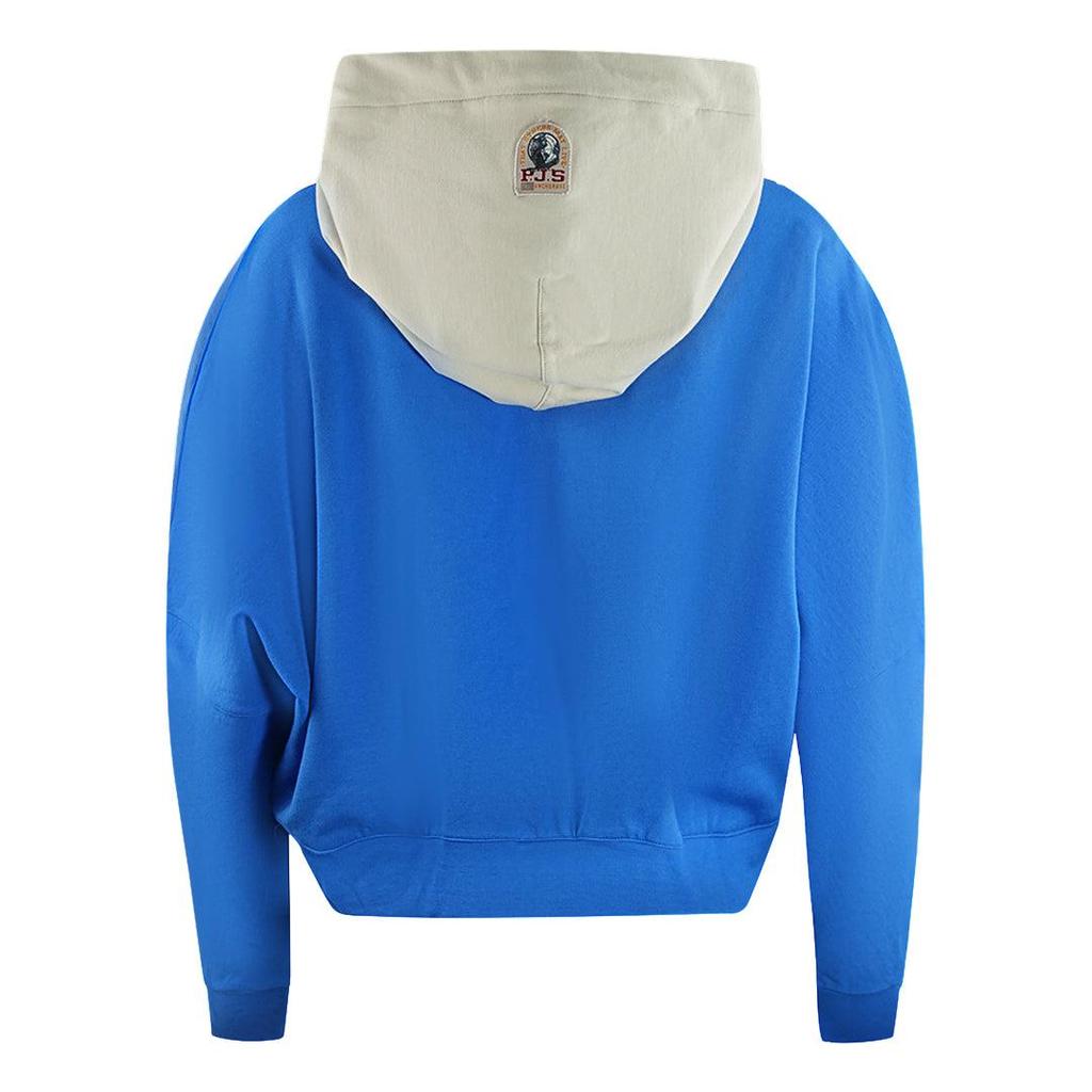 Parajumpers Womens/Ladies Big Logo Colour Block Crop Hoodie