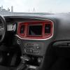 ABS Navigatiepaneel Decoratie Beschermhoes Sticker Geschikt Voor Dodge Charger 2015 En Hoger Auto Interieur Accessoires