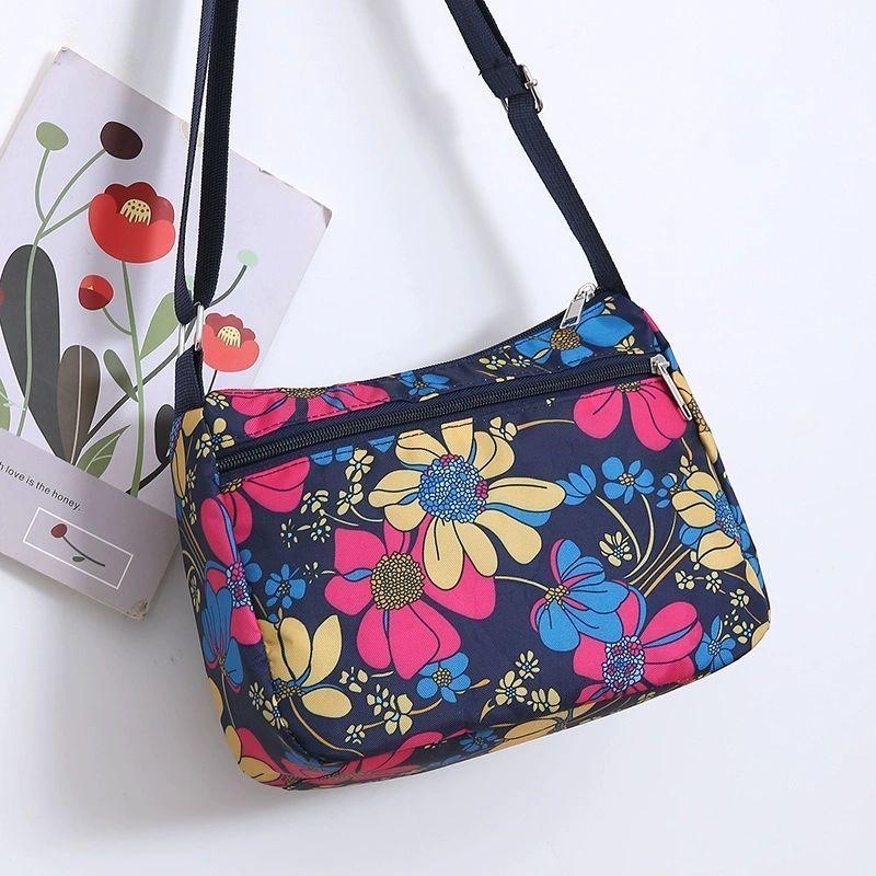 Korean Version Oxford Canvas Bag Casual and Versatile Sports Travel Shoulder Bag Crossbody Bag Women's Small Bag