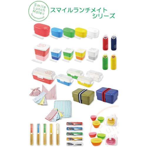 Ippinsha Spoon and Fork Set, Made In Japan, Red, Sugar Land, Smile Lunchmate, 42021-2