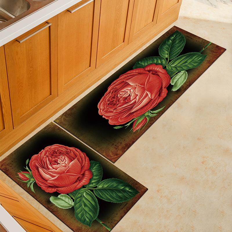 WTEMPO Kitchen Carpet Floor Carpet Floor Mat Living Room Bedroom Entrance Foyer Entrance Mat