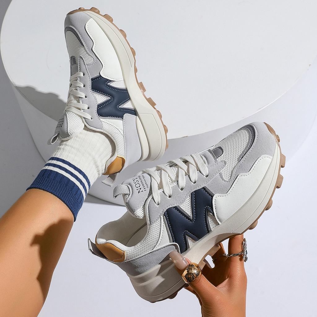 Women New Breathable Sneakers High-end Sport Balance Shoes for Women Office Trend Luxury Sneakers Women Zapatos De Mujer