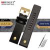 For Diesel DZ7257 DZ4323 DZ7348 DZ7313 DZ7312 DZ4318 Genuine Leather Watch Strap Men Large Dial Retro Riveted Cowhide Watchband