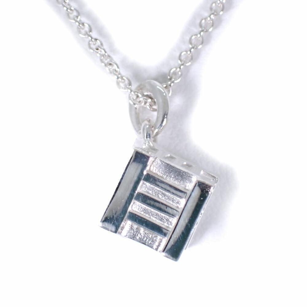 

[Used] TIFFANY 925 Atlas Cube Pendant/Necklace/j6-5
