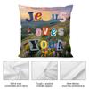 Positive Words Cushion Cover Soft Plush Fabric DoubleSided Printed Cushion Covers for All Seasons Home Decor