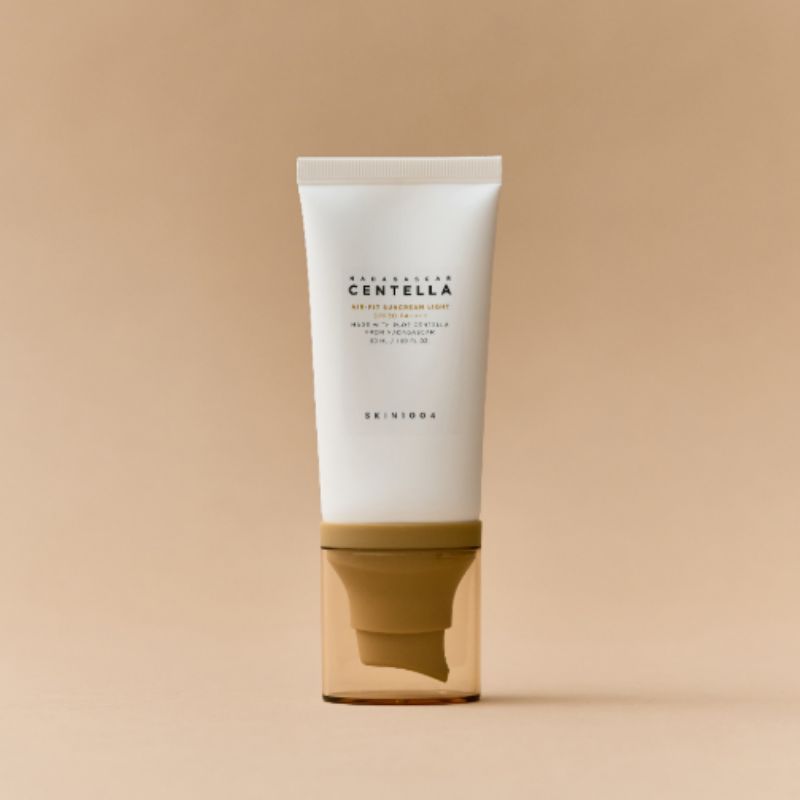 SKIN1004 Madagascar Centella Air-Fit Suncream Light 50ml Lightweight Mineral Sunscreen SPF50+ PA++++