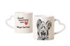 Silky Terrier - Cup with a Dog, Adorable Cup with a Heart-shaped Handle, Universal Gift from the Brand