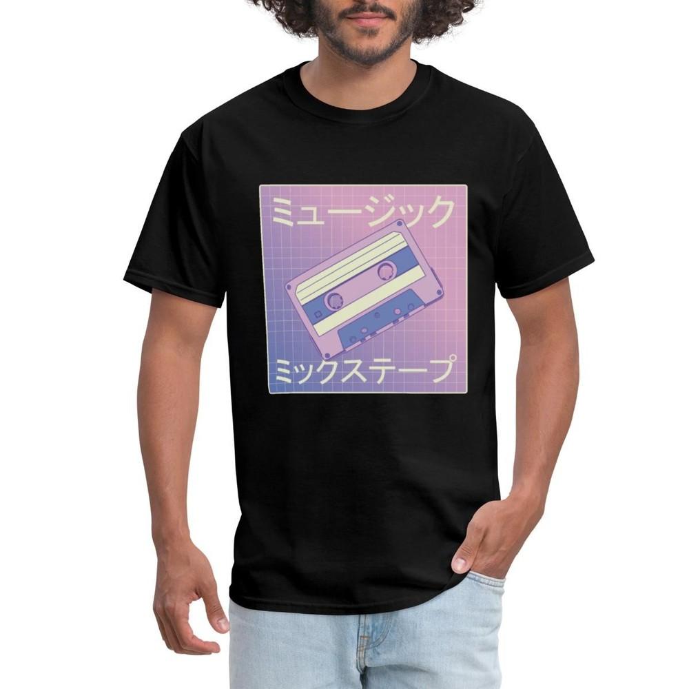 Japanese Mixtape Lo-fi Vaporwave Aesthetic Men s T-Shirt Unisex T-Shirt XL