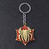 Movie Rotatable Spider Blade Keychain Creative Spider Keyring Cosplay Props Handsome for Men Women Backpack Jewelry