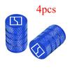 For Zeekr 001 MIX 009 007 Zeekr X 7X 4pcs Car Wheel Tire Air Valve Caps Stem Cover Caps Airdust Covers with Brand Valve Stems 1