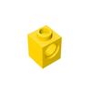 60PCS 6541 Building Block 1 X 1 with Hole Bricks Collections Bulk Modular Toys For Technical MOC DIY Figure Assembled Kids Gift