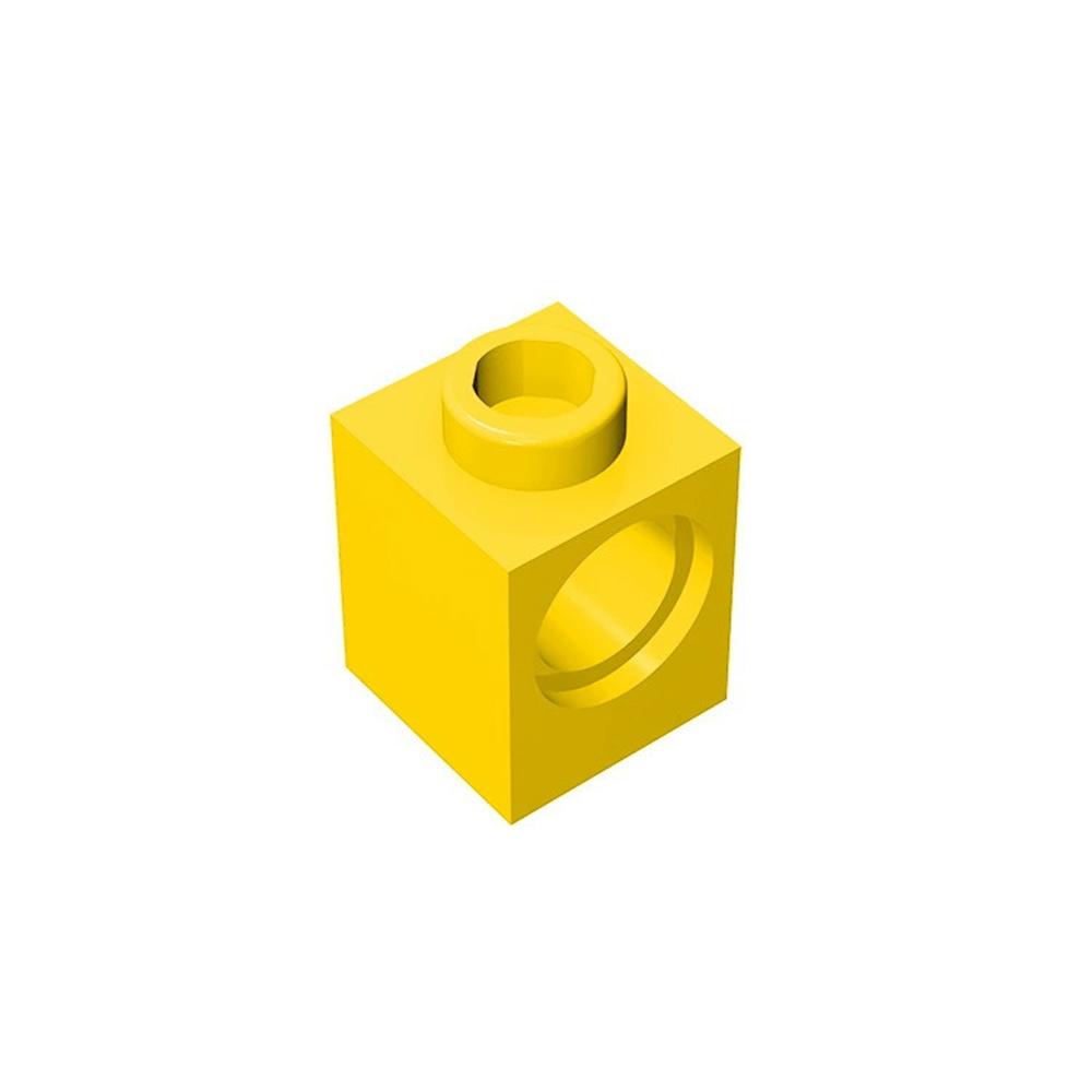 60PCS 6541 Building Block 1 X 1 with Hole Bricks Collections Bulk Modular Toys For Technical MOC DIY Figure Assembled Kids Gift