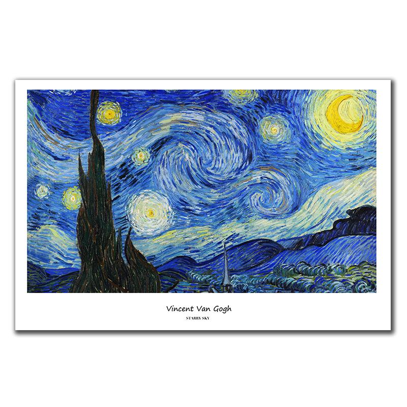 

Коллекция работ Ван Гога, 24 фото, знаменитые картины на холсте, постеры, принты, настенные художественные картинки для декора стен гостиной, Cuadros 21x30 No Frame