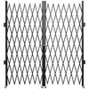 Double Folding Security Gate Folding Door Gate 5' H X 10' W Scissor Gate