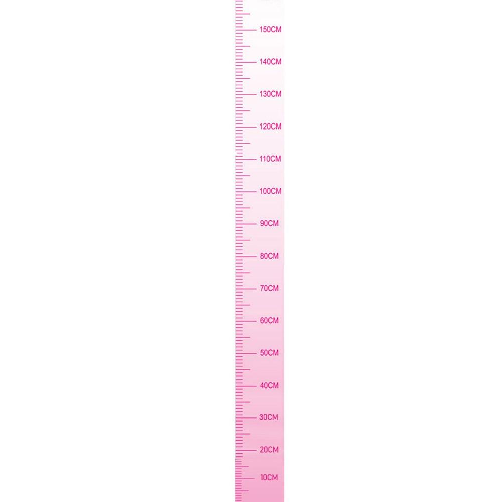 2M Height Height Measurement Sticker Waterproof Removable Height Chart Self-adhesive Wall Sticker Height Measuring Tape