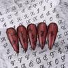 4pcs Roman Letter Nail Stickers Golden Silver Black White Alphabet Design Self Adhesive Decal English Words DIY Manicure Decor
