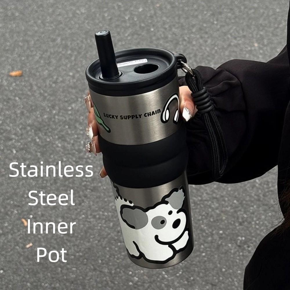 700ML Insulated Cup Stainless Steel Travel Thermal Cup Creative Insulated Water Cup  Gift