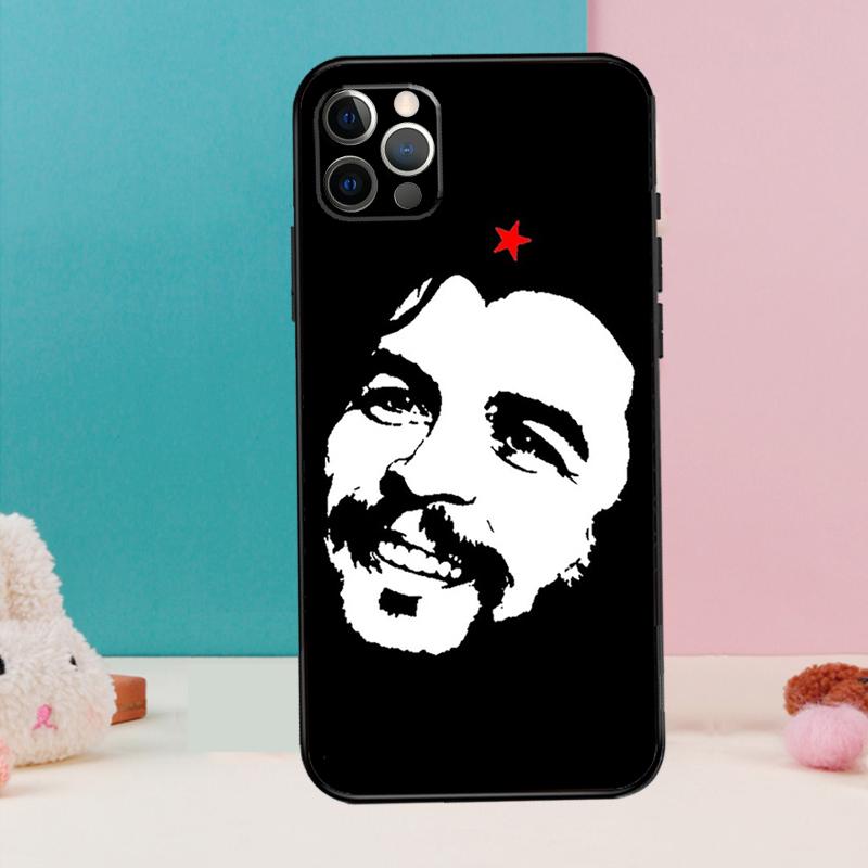 Che Guevara Cigarett Phone Case For iPhone 17 Air 16 15 13 12 11 14 Pro Max 12 13 Mini 15 16 Plus 16e Cover Coque