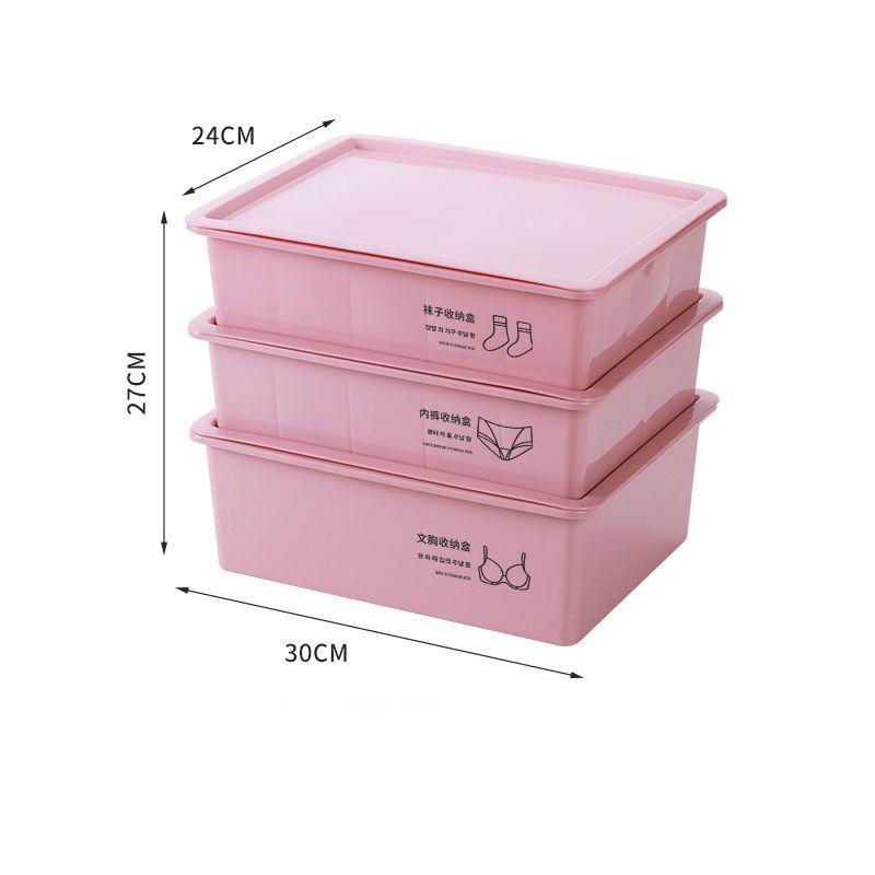 WTEMPO Pudełka do przechowywania bielizny Przedział Domowy plastikowy biustonosz Bielizna Skarpetki Pudełka do przechowywania