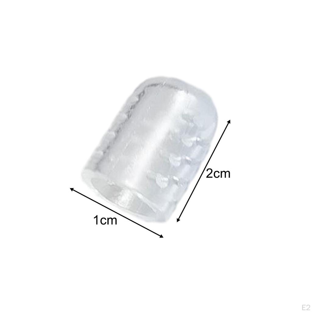 Little Toe Protector Cover Sleeves ,Silicone Durable ,Easy to Use ,Breathable, Premium Anti