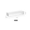 Unlimited Desk Drawer Organizers Set Plastic Bathroom Storage Makeup Organizer Clear Transparent Storage Box Bins Kitchen Gadget