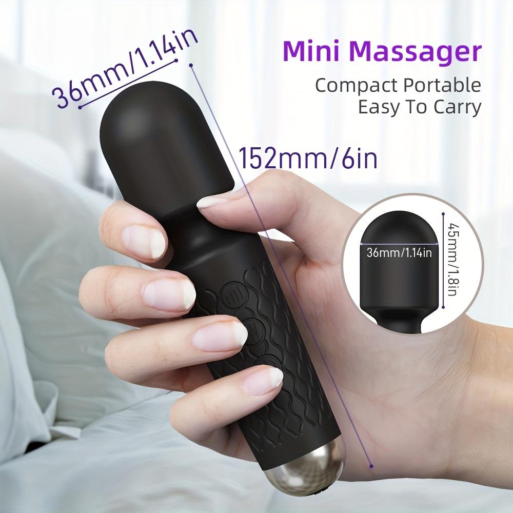 Rechargeable Vibrator Stick - 20-Frequency AV Stick for Female Pleasure, Waterproof, Quiet, and Ergonomic Design for Ultimate Adult Experience