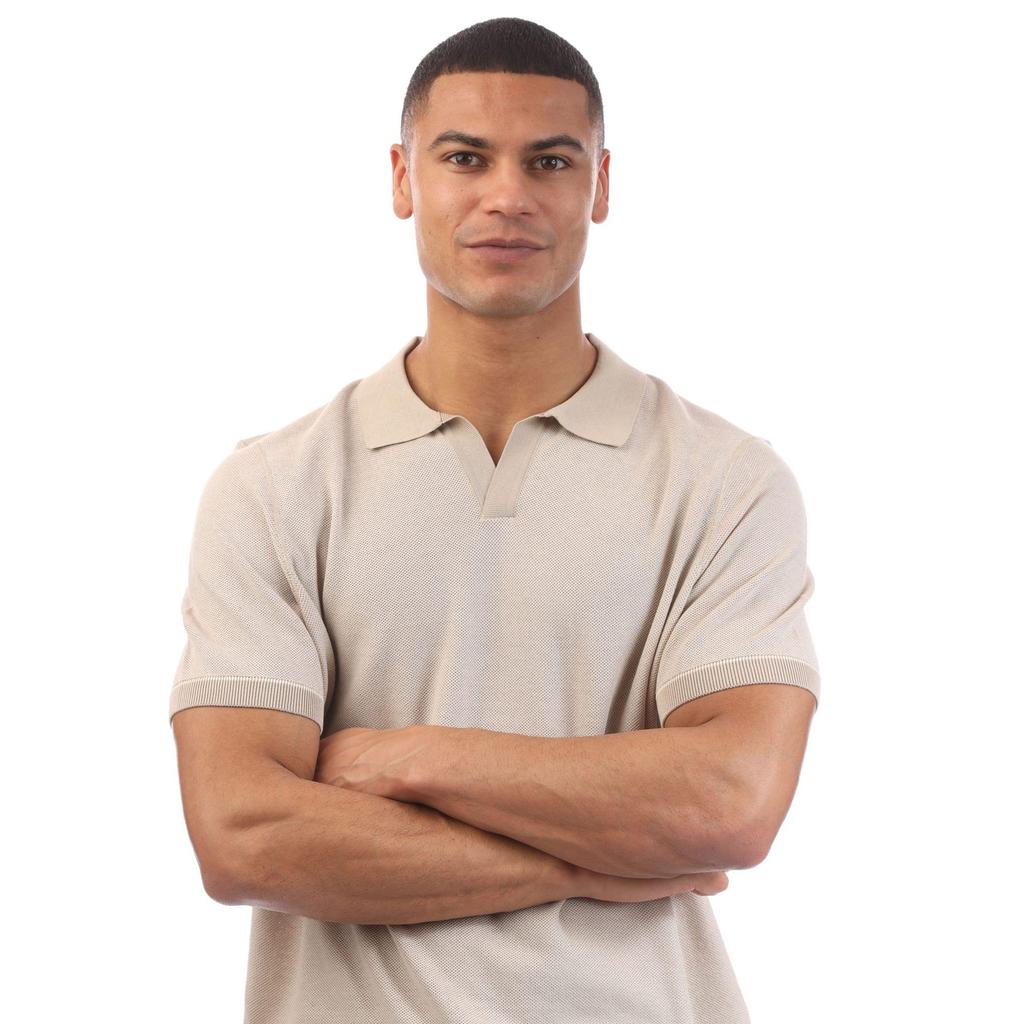 Boss Mens H-Jianluca Johnny Collar Polo Shirt