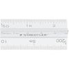 Staedtler Ruler Triangle Scale Aluminum Construction 987 30-13
