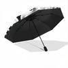 1pc Yin Yang Dragon and Phoenix Automatic Umbrella Design, Cute Cartoon Pattern, Portable Outdoor Umbrella, Perfect A097