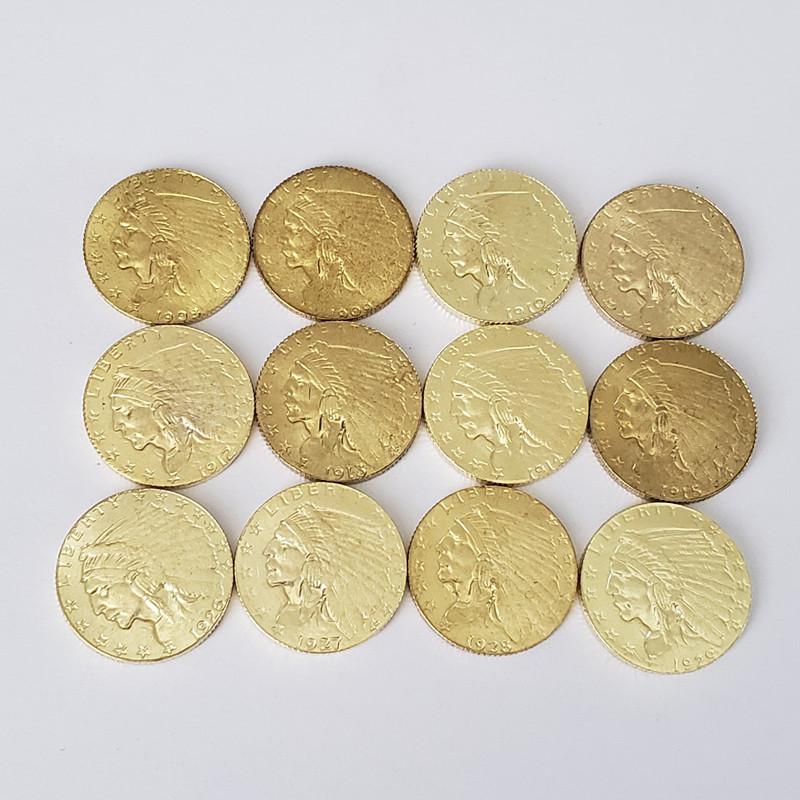 

1908-1915/1926-1929 USA United States Commemorative Collectible Souvenirs Coins