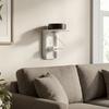 2PCS No Drilling Socket Holder Wall Mounted USB Rack Convenient Wall Outlet Shelf  Office