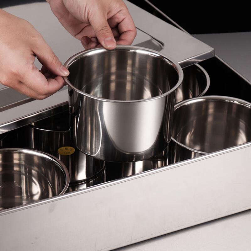 Commercial Stainless Steel Kitchen Storage Containers