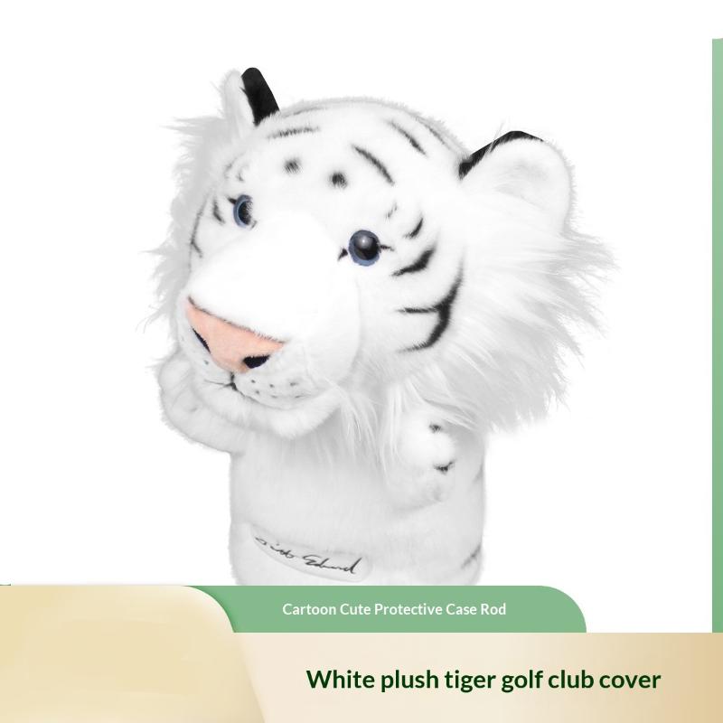 Niedliche Plüschtier-Golfschläger-Kopfhauben Für 1/3/5 Driver Schützen Golfschläger Vor Kratzern Modisch Und Schön