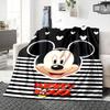 Mickey Mouse Adventure Blanket Soft Throw Blanket For Home Bedroom Bed Sofa Travel Office Solid Christmas Blanket