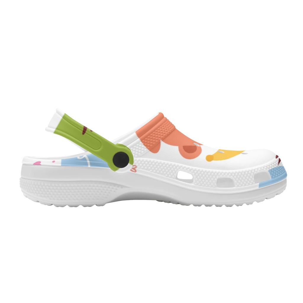 Soft Pattern EVA Clogs for Women Men Breathable Soft Sole Slip On Casual Footwear Soft Sole Summer Sandals Casual Daily Wear