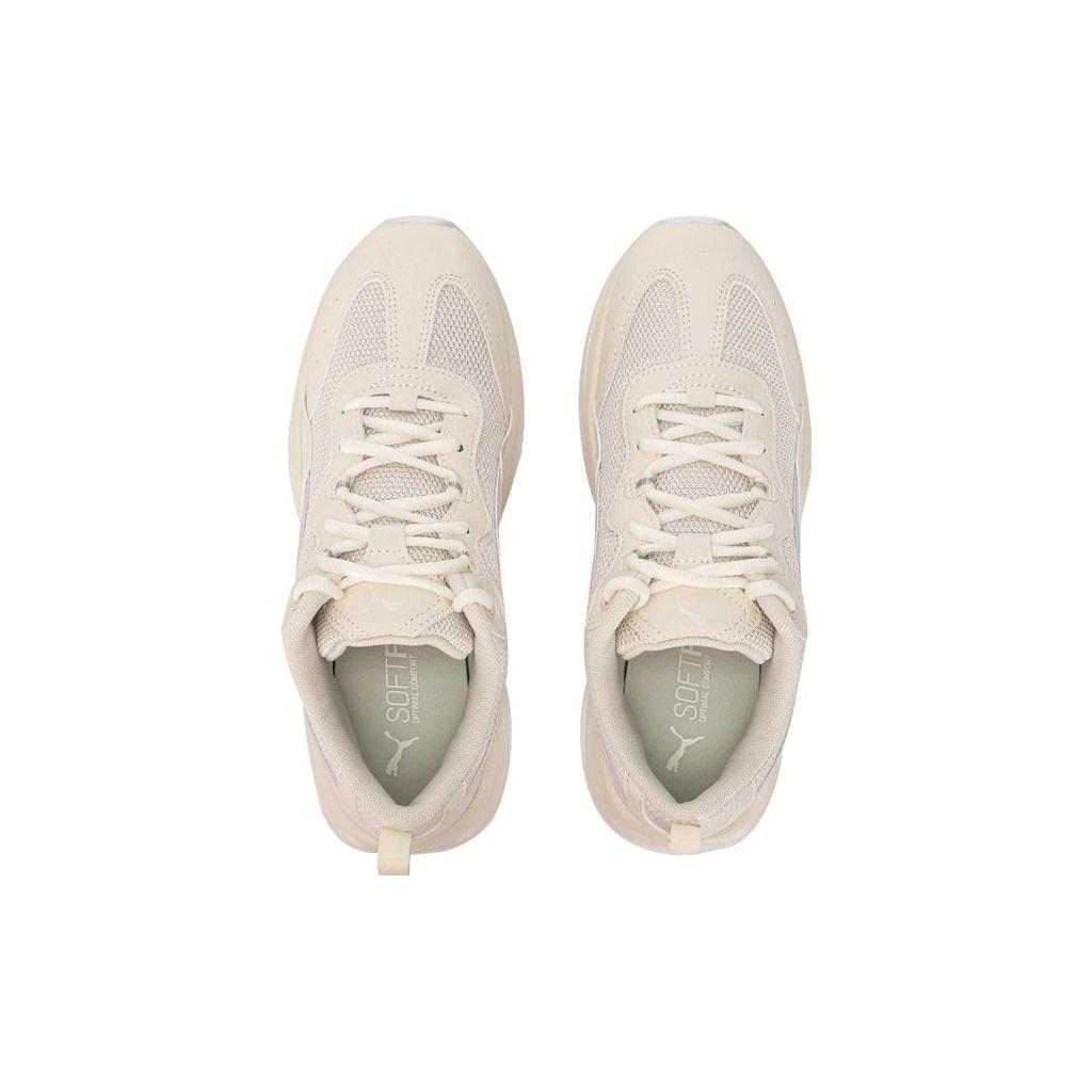 Puma Cilia Fabric Synthetic Leather Sports Comfort Low-Top Lifestyle Shoes Women sneaker White 369778-23