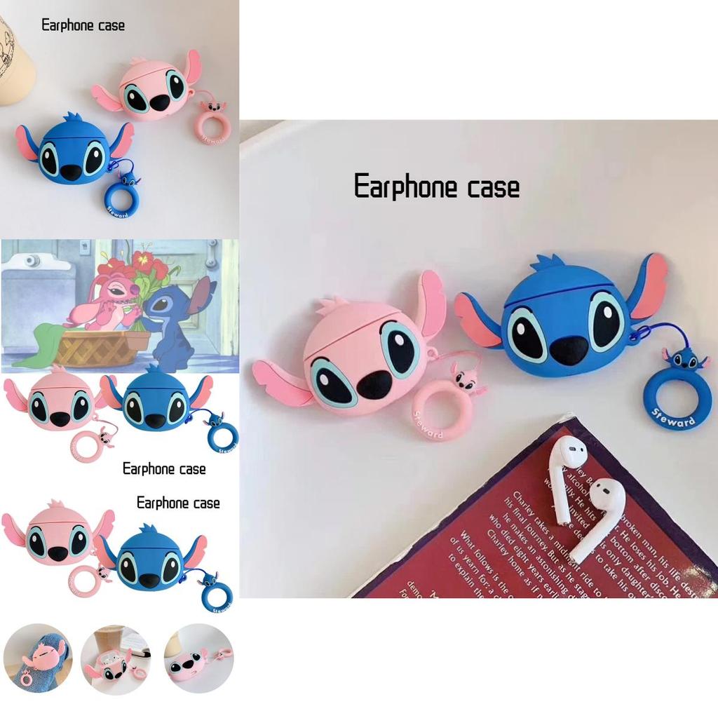 Cartoon Silicone Protective Case For Airpods I9/i11/i12/inpods12 Anti-drop And Portable