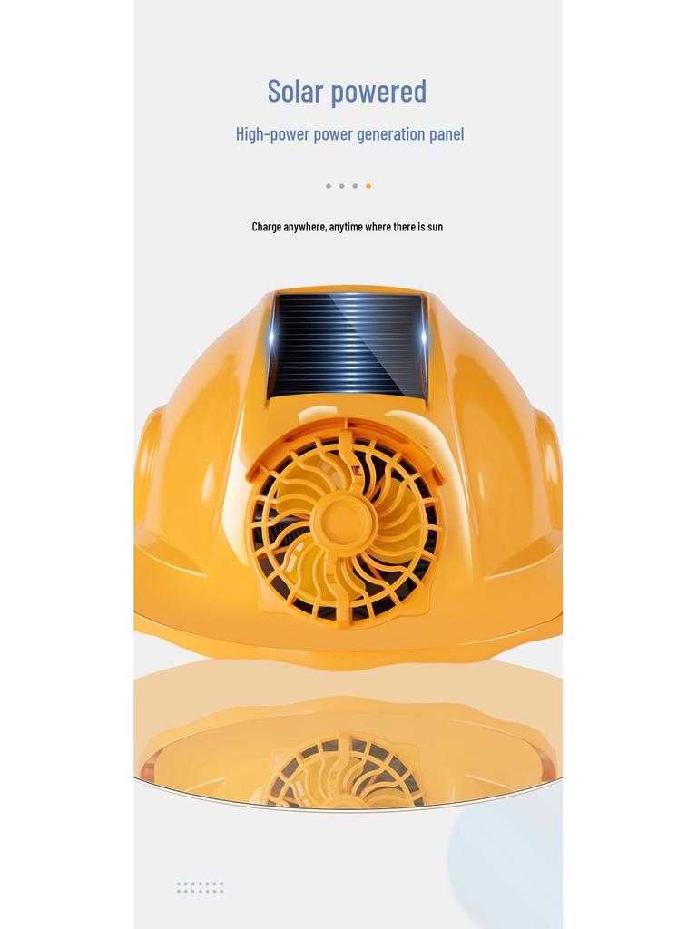 Solar-Powered Dual Fan Hat with Lamp: Lightweight, Breathable Summer Cooling Headgear with Sun Protection