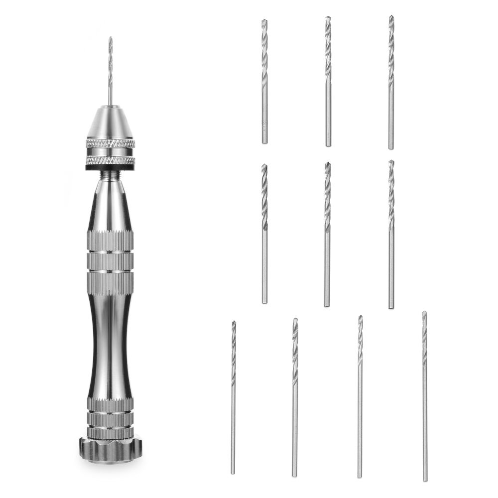 Resin Crafts UV Epoxy Casting Molds Drill Holes Tool Resin Mold Hand Drill Jewelry Making Tools