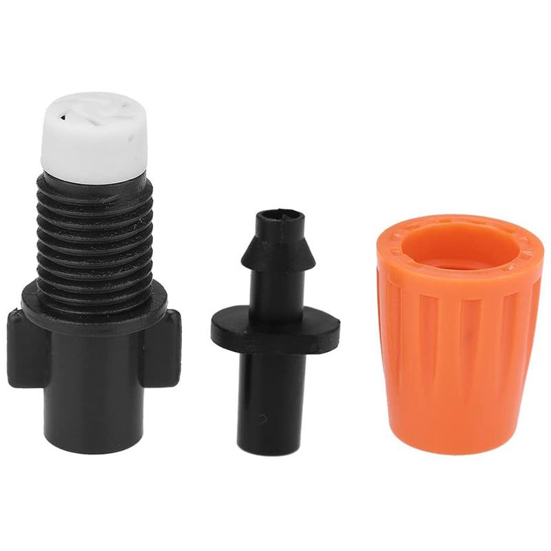 T02C!50 Pcs Drip Irrigation Spray Nozzle, Water Spray Nozzle, Adjustable In 2 Modes: Water Mist And Water Column