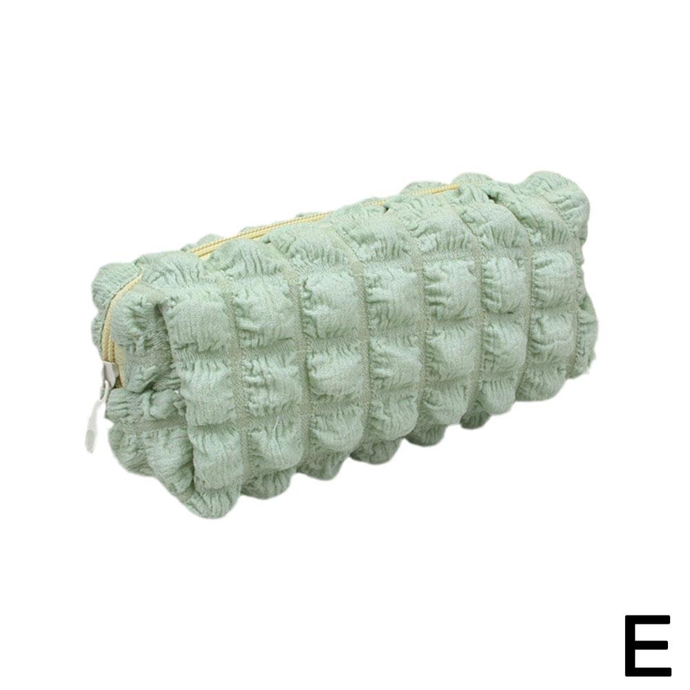 Stor Kapacitet Fluffig Pennfodral Stationär Förvaringslåda Mjuk Hållbar Bärbar Pennfodral Kosmetikaväska Sminkväska Skolmaterial