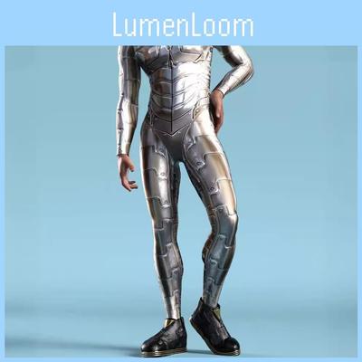 Halloween Erwachsenen Cosplay Overall Mit 3D Digitaldruck Für Kostümparty Spaß