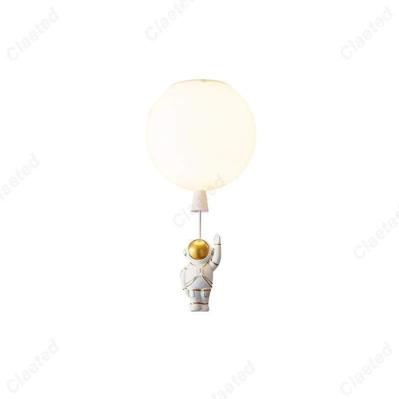 Creative Cartoon Decoration Astronaut LED Pendant Light Balloon Light Children's Bedroom Living Room Corridor Lighting Fixtures