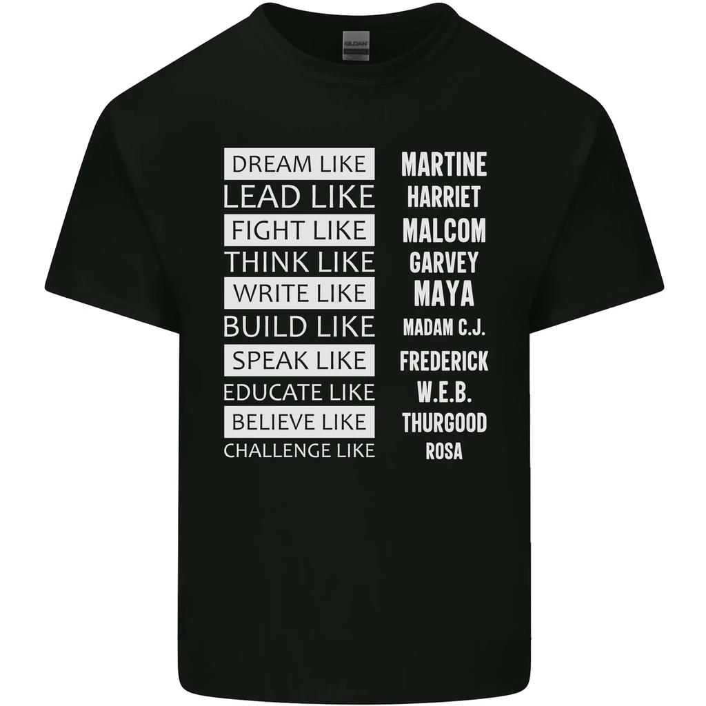 Dream Like Black Lives Matter History Month Kids T-Shirt Childrens