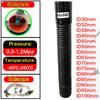 Uzunluk 500mm Araba Silikon Hortumu İç Çap 30-100mm Hava Giriş Borusu Radyatör Tüpü Yüksek Basınç Sıcaklıkauto Silikon Tüp 2 Kelepçe