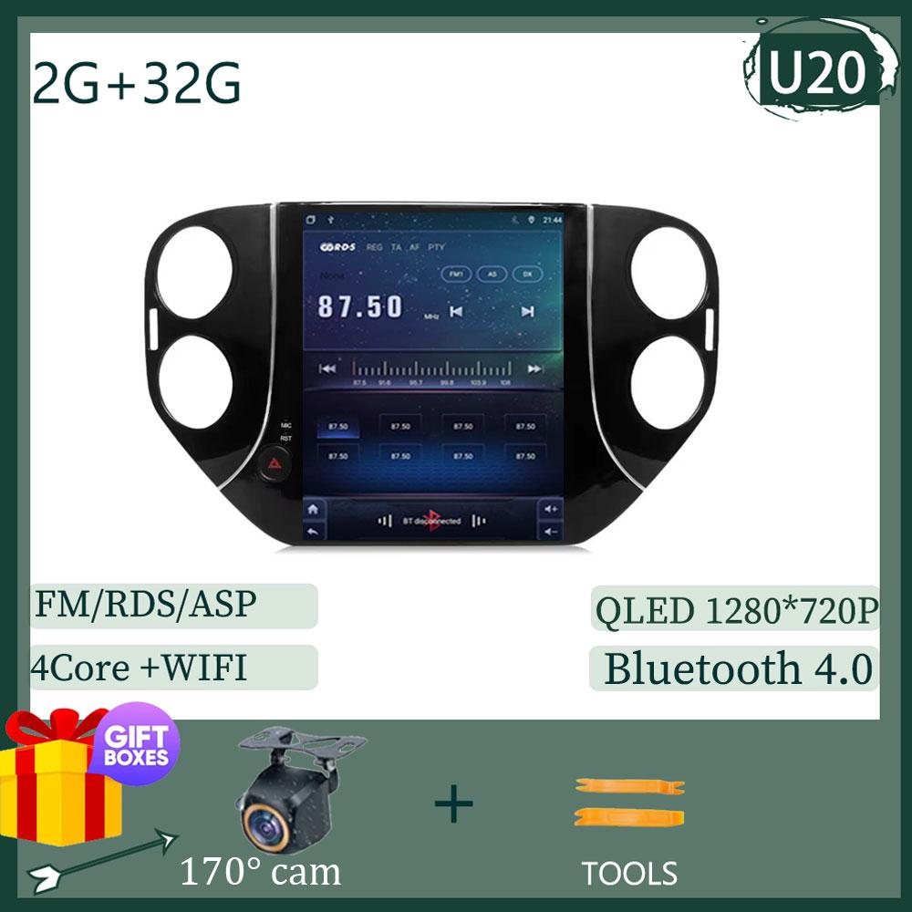 

9,7-дюймовый Android автомобильный радиоприемник для VW Volkswagen Tiguan 1 NF 2010 - 2016 4G беспроводной CarPlay мультимедийный плеер GPS Android Auto