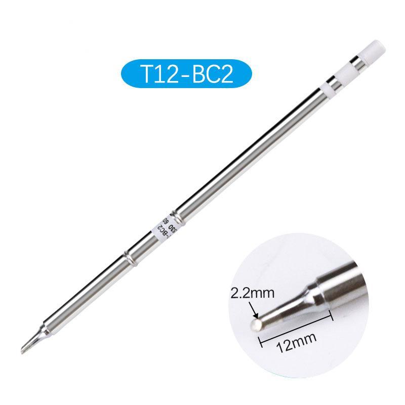 T12 Series Soldering Iron Tip High Accuracy Multi-use Replacement Fit for Hakko FX951 Electric Soldering Station